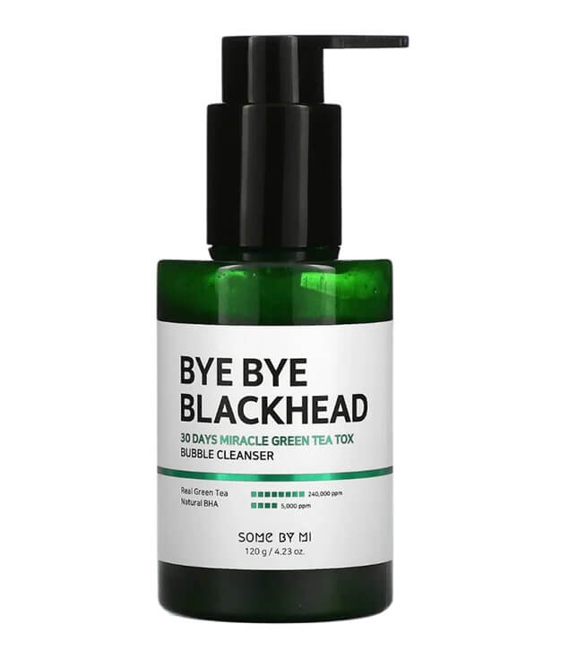 SOME BY MI | BYE BYE BLACKHEAD 30 DAYS MIRACLE GREEN TEA TOX BUBBLE CLEANSER